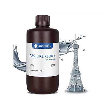 Anycubic ABS-Like Resin+ Grey (Cерая) 1л фотополимерная смола 