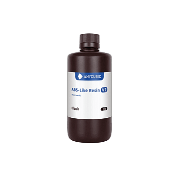 Anycubic ABS-Like Resin V2 Black (Черная) 1кг фотополимерная смола