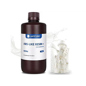 Anycubic ABS-Like Resin+ White (Белая) 1л фотополимерная смола 