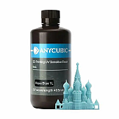 Anycubic Aqua Blue (Бирюзовый) 1л фотополимерная смола 