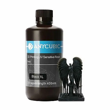Anycubic Black (Черный) 1л фотополимерная смола 