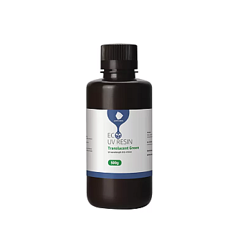 Anycubic Eco Translucent Green (Полупрозрачный зеленый) 0,5л фотополимерная смола 