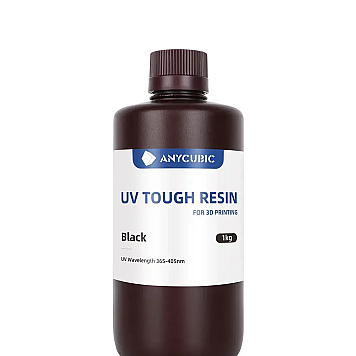 Anycubic UV Tough Resin Black 1л фотополимерная смола