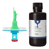 Anycubic ECO Macaroon Green (Зеленый) 1л фотополимерная смола 
