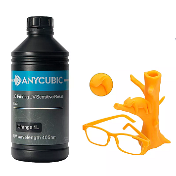 Anycubic Orange (Оранжевый) 1л фотополимерная смола 
