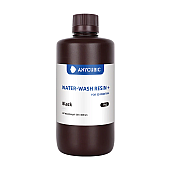 Anycubic Water-Wash Resin+ Black (Черная) 1л обрабатываемая водой фотополимерная смола 