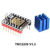 Драйвер шагового двигателя, TMC2209 V1.3 UART Bigtreetech для 3D принтера