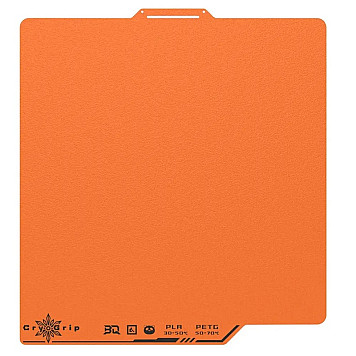 256x256 мм Пластина холодная BIQU Panda CryoGrip Frostbite для 3D принтеров Bambu Lab A1/ P1/ P2S/ X1