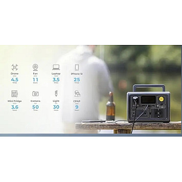 Портативная зарядная электростанция BLUETTI 600W EB3A-4