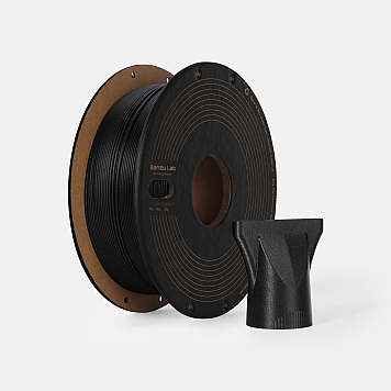 Пластик Bambu Lab PPA-CF для 3D принтера 0,75 кг, 1.75 мм, черный