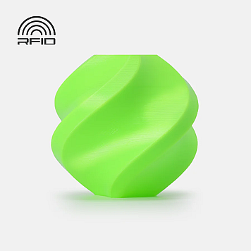Пластик Bambu Lab TPU для AMS Neon Green Неоновый зеленый Ø1,75мм Вес: 1 кг
