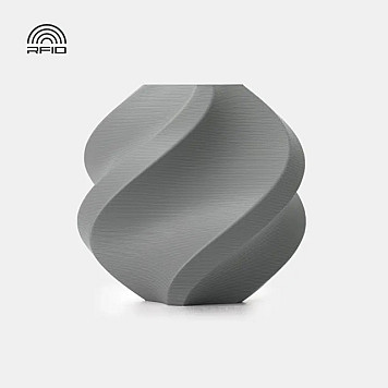 Пластик Bambu Lab PLA Lite Dark Gray Серый Ø 1,75 мм, Вес: 1 кг