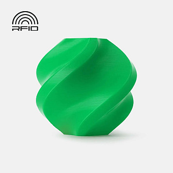 Пластик Bambu Lab PLA Basic Refill без катушки Bambu Green/Зеленый Ø1,75 мм, Вес: 1 кг