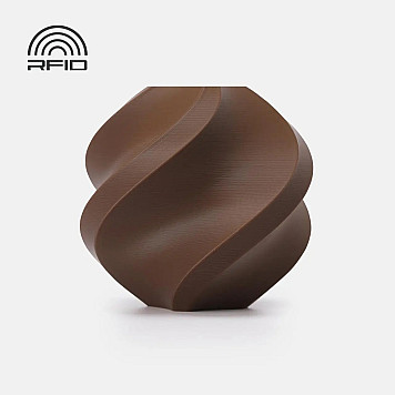 Пластик Bambu Lab PLA Basic Refill без катушки Cocoa Brown/Коричневый Ø1,75 мм, Вес: 1 кг
