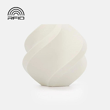 Пластик Bambu Lab PLA Matte Refill без катушки, Bone White/Белый Ø1,75 мм, Вес: 1 кг
