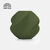Пластик Bambu Lab PLA Matte Refill без катушки, Dark Green/Зелёный Ø1,75 мм, Вес: 1 кг