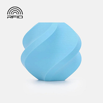 Пластик Bambu Lab PLA Matte Refill без катушки, Sky Blue/Голубой Ø1,75 мм, Вес: 1 кг