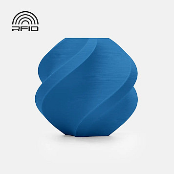 Пластик Bambu Lab PLA Matte Refill без катушки, Marine Blue/Синий Ø1,75 мм, Вес: 1 кг