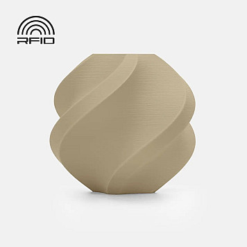 Пластик Bambu Lab PLA Matte, Filament with spool, Desert Tan/Коричневый Ø1,75 мм, Вес: 1 кг