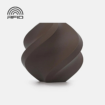 Пластик Bambu Lab PLA Matte Refill без котушки Dark Chocolate/Коричневый Ø1,75 мм, Вес: 1 кг