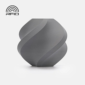 Пластик Bambu Lab PLA Matte Refill без котушки Nardo Gray/Серый Ø1,75 мм, Вес: 1 кг