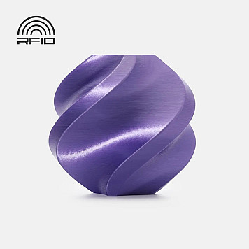 Пластик Bambu Lab PLA Silk Plus, Purple/Фиолетовый Ø1,75 мм, Вес: 1 кг