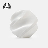 Пластик Bambu Lab PLA Silk Plus Refill без катушки, White/Белый Ø1,75 мм, Вес: 1 кг