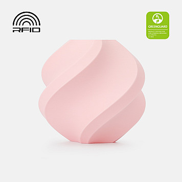 Пластик Bambu Lab PLA Pure Refill Milky Pink/Молочно-розовый Ø1,75 мм Вес: 1 кг