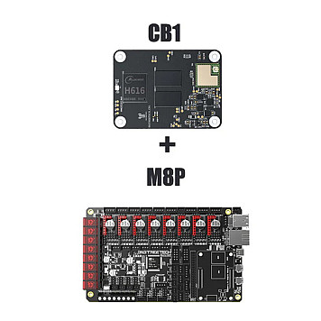 Плата управления Bigtreetech Manta M4P/M8P/M5P под управлением Klipper с CB1/CM4 CB1+ Manta M8P V1.1
