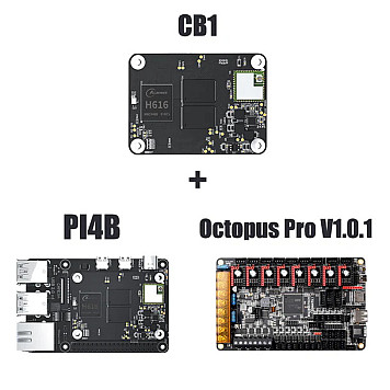 Адаптер Bigtreetech PI4B V1.0 для CB1+PI4B+Octopus Pro V1.0 (F446)