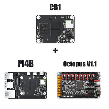 Адаптер Bigtreetech CB1+PI4B+Octopus V1.1(F446)