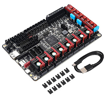 Материнская плата Bigtreetech BTT Octopus Pro V1.1 с чипом H723 для 3D-принтера без драйверов