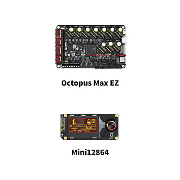 Материнская плата Bigtreetech Octopus MAX EZ V1.0+Mini12864 V2.0