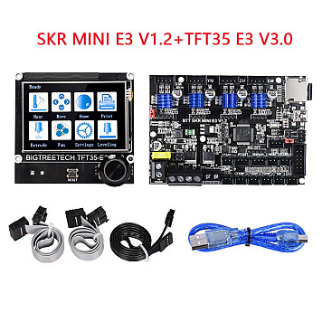 Плата управления Bigtreetech SKR MINI E3 V1.2+TFT35 E3 V3.0 для Ender 3