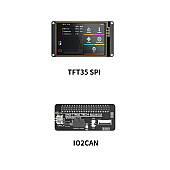 Сенсорный экран TFT35SPI V2.1+IO2CAN V1.0 (для CB1 V2.1)