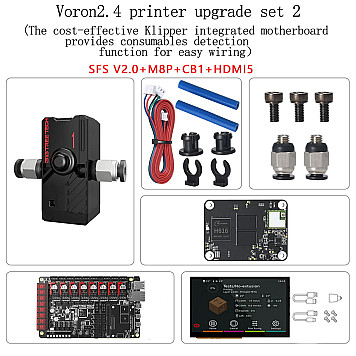 BIGTREETECH BTT SFS V1.0 Smart Filament Sensor Detection Stuck Blocking Filament Module.Обновление 2 Voron 2.4