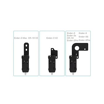 Поддержка оригинального датчика автоматического выравнивания BL Touch Metal Plate для Ender3/5/3s/5s/3 Pro/5 Pro