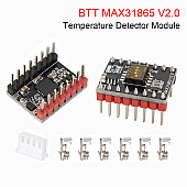 BIGTREETECH BTT MAX31865 V2.0.1 Модуль датчика температуры. Модуль PT100 к PT1000 Детали 3D-принтера для платы SKR Octopus Manta