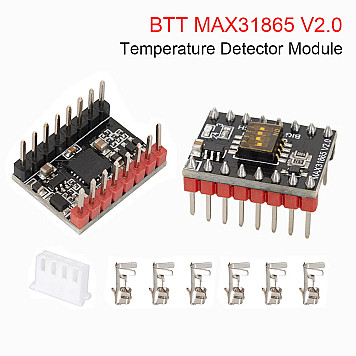 BIGTREETECH BTT MAX31865 V2.0.1 Модуль датчика температуры. Модуль PT100 к PT1000 Детали 3D-принтера для платы SKR Octopus Manta