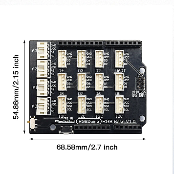BIGTREETECH BIQU RGB Base для плат Duion