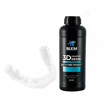 Фотополимерная смола Bilkim POLYCURE Denture Splint Resin для изготовления шин, сплинтов 1 кг