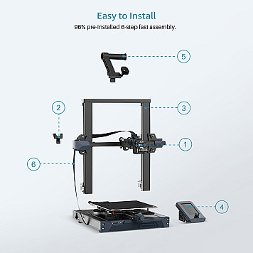3D принтер Creality Ender 3 S1-3