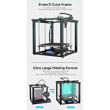 3D принтер Creality Ender 5 Plus (комплект для сборки)-2
