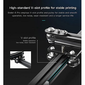 3D принтер Creality Ender 5 pro (комплект для сборки) -6