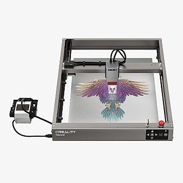 Лазерный гравер и резак Creality Falcon 2 22 Вт + ротор для гравировки круглых поверхностей + подставки-13
