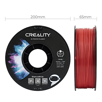 Пластик ABS Creality Красный Ø1,75мм Вес:1кг-5