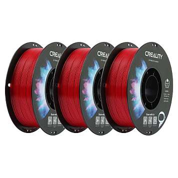 Пластик PET-G Creality Красный Ø1,75мм Вес:3x1кг