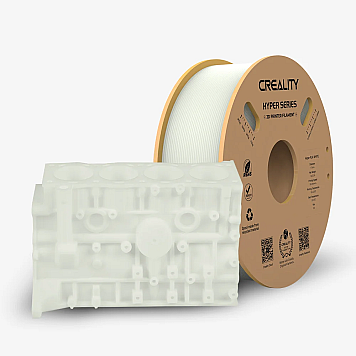 Пластик Creality PLA Hyper Series Белый Ø1,75мм Вес:1кг