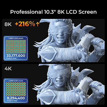 3D принтер Creality HALOT-MAGE PRO 8K Resin-4