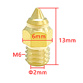 Cопло к Ender3 S1, латунь, 1.75мм
